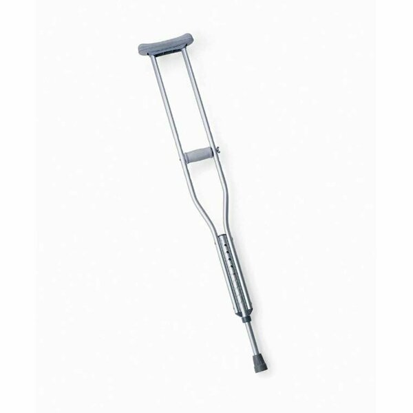 Medline Child 4'2 in.-4'6 in.Push Button Crutches, 4PK MDS80337Z